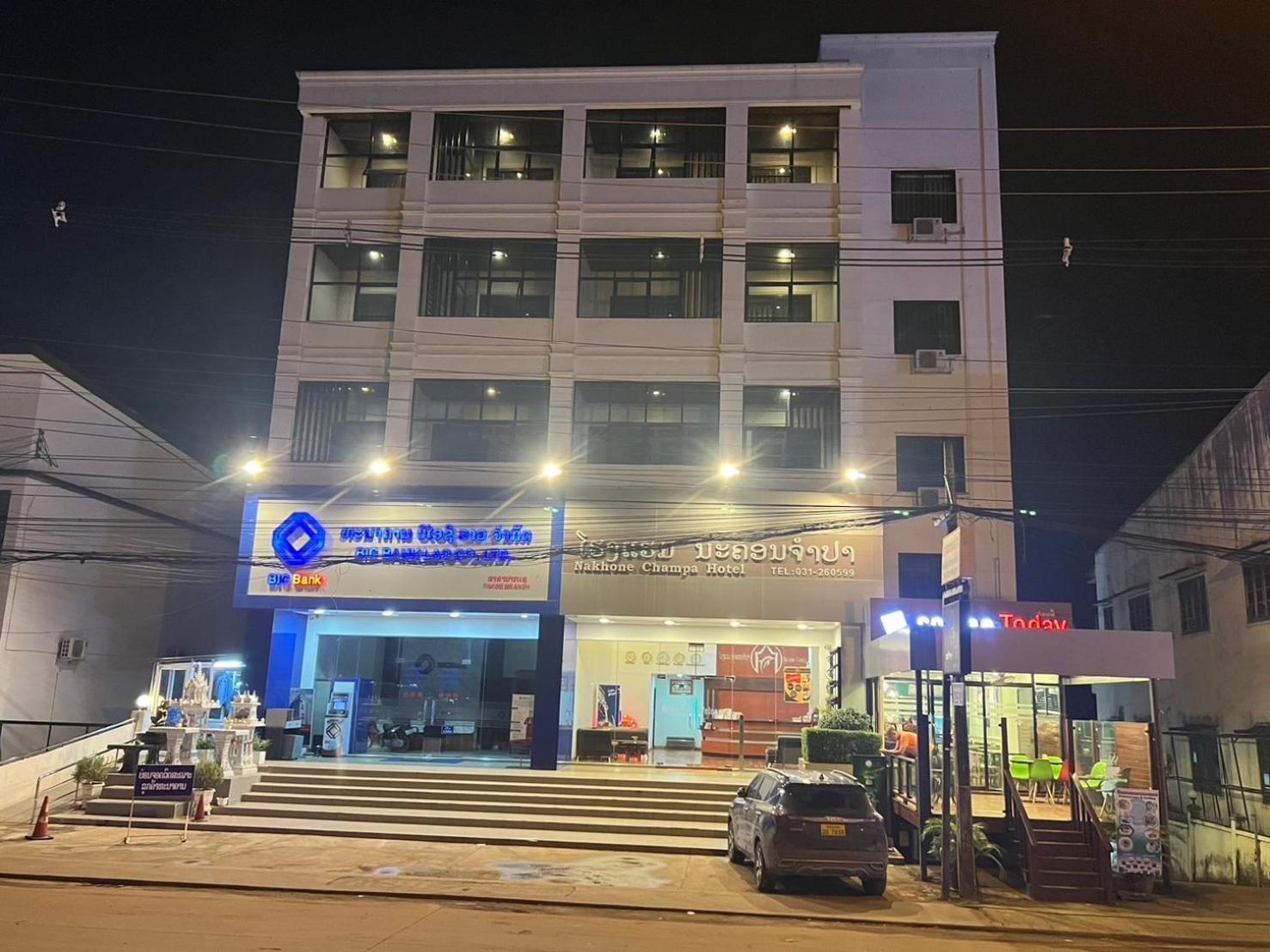 Nakhone Champa Hotel パークセー エクステリア 写真